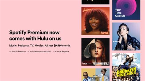 Spotify Premium Subscribers Can Now Get Hulu For Free