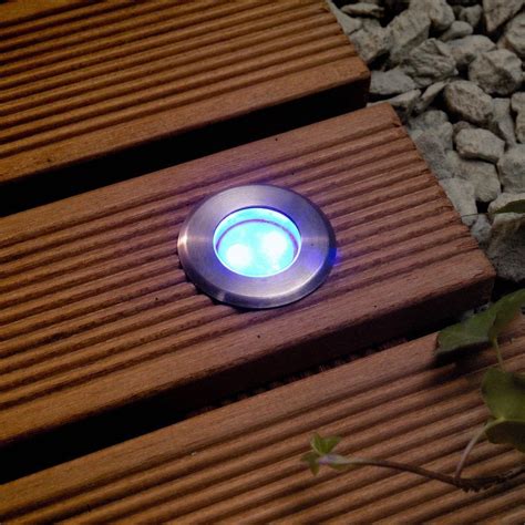 Techmar Astrum Blue 12v Led Garden Deck Light