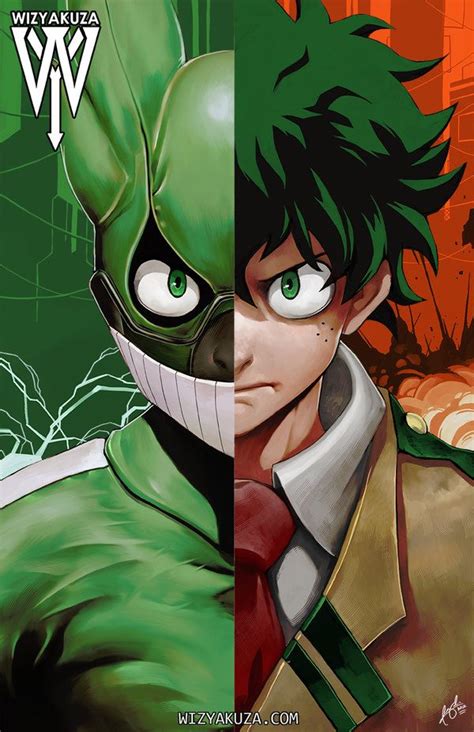 Check out inspiring examples of deku artwork on deviantart, and get inspired by our community of talented artists. Deku by wizyakuza.deviantart.com on @DeviantArt | My hero academia, Hero, Anime