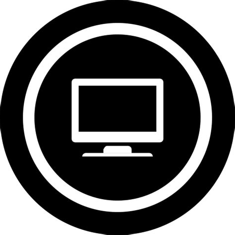 Computer Monitor Icon Free Download On Iconfinder