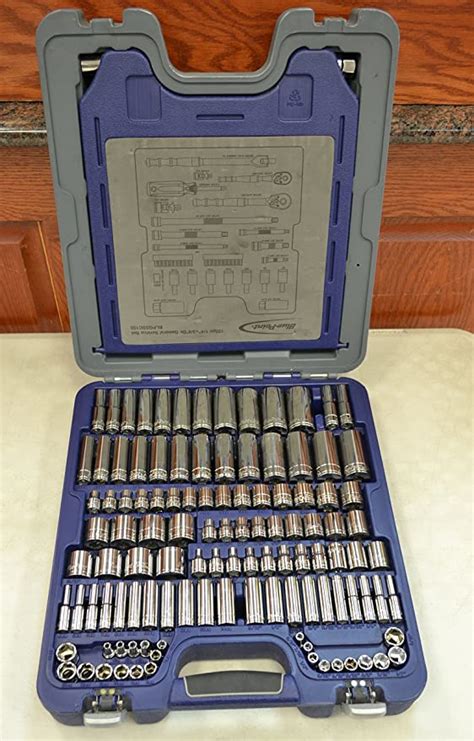Blue Point 155 Pc Sae Metric General Service Set Blpgssc155 14 And
