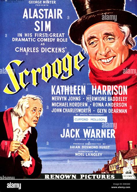 A Christmas Carol 1951 Poster