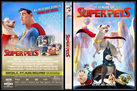 Dc League Of Super Pets Dc Süper Evciller Takımı Custom Dvd Cover