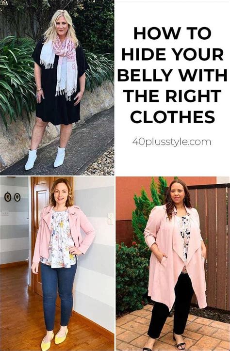 How To Hide Your Belly With Fabulous Clothes Hide That Tummy Belly