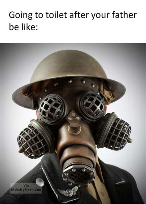 46 Dank Memes That Will Get You Ready For The Weekend Steampunk Mask Steampunk Leather Gas Mask