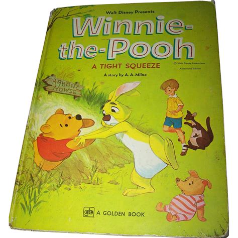 Walt Disney Presents Winnie The Pooh A Tight Squeeze Authorized From