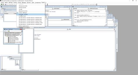 Présentation De Visual Basic Editor Vbe 09 Formation Excel Vba