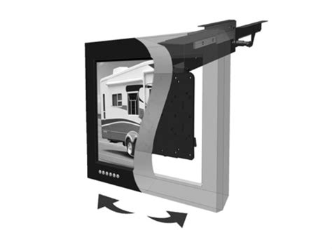 The mounting bracket is for zmodo/funlux security cameras as well as other compatible … use this mount freestanding on a table or secure it to the ceiling with included. MORryde TV40-010H Slide Out and Flip Down RV TV Ceiling Mount