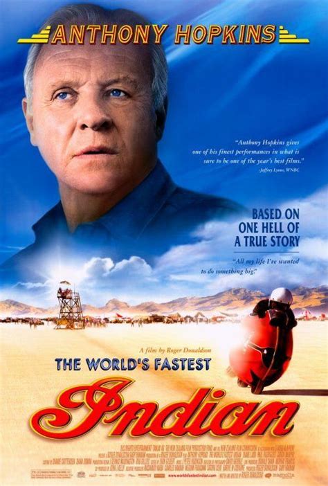 The World S Fastest Indian X Movie Poster Anthony Hopkins