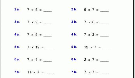 Free Printable Simple Math Worksheets | Free Printable