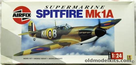 Airfix 124 Supermarine Spitfire Mk1a 12001