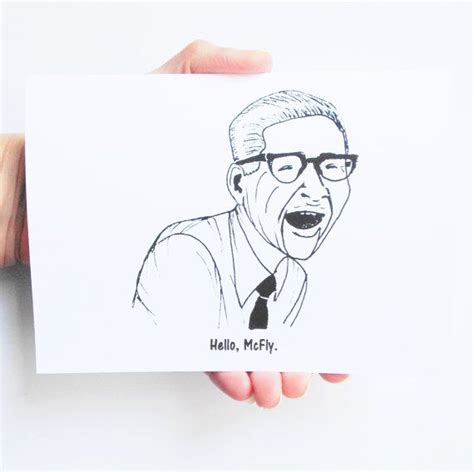 Loser with a capital l. Funny Back to the Future Card George McFly Hello by WellOwlBee, $4.00 | Funny greeting cards ...