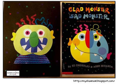 Glad Monster Sad Monster A Book About Feelings And A Craftivity