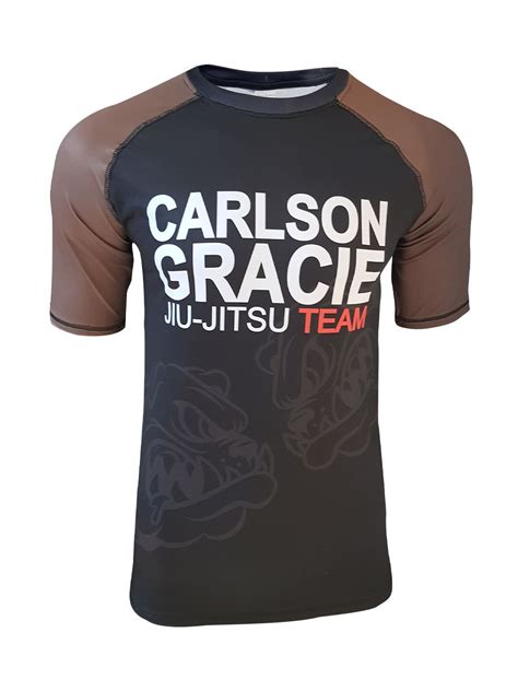 Rashguard Carlson Gracie Marrom Tauron