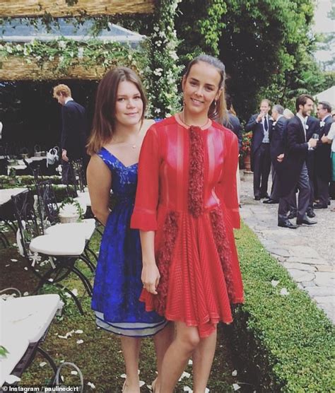 Stephanie Of Monaco Is On Lockdown With Her Daughters Pauline Ducruet