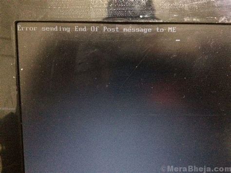 Fix Error Sending End Of Post Message To Me In Windows 10 11