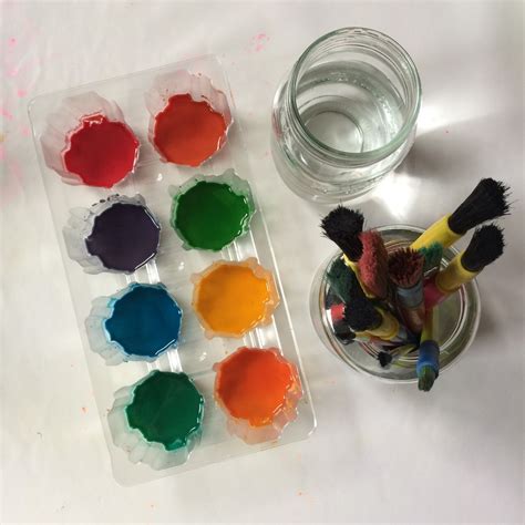 Homemade Watercolour Paints Colourful Minds