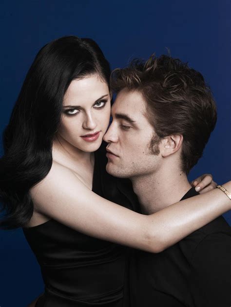 Robert Pattinson And Kristen Stewart Harper S Bazaar Outtakes Twilight Series Photo
