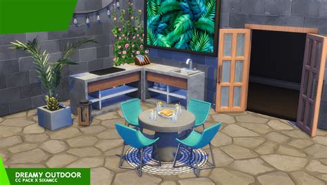 Dreamy Outdoor Cc Pack The Sims 4 Build Buy Curseforge