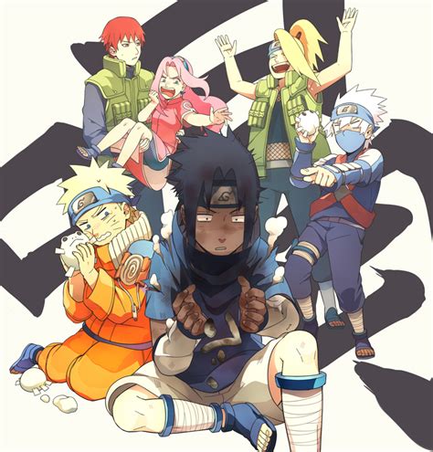 Haruno Sakura Uzumaki Naruto Uchiha Sasuke Hatake Kakashi Deidara And More Naruto And