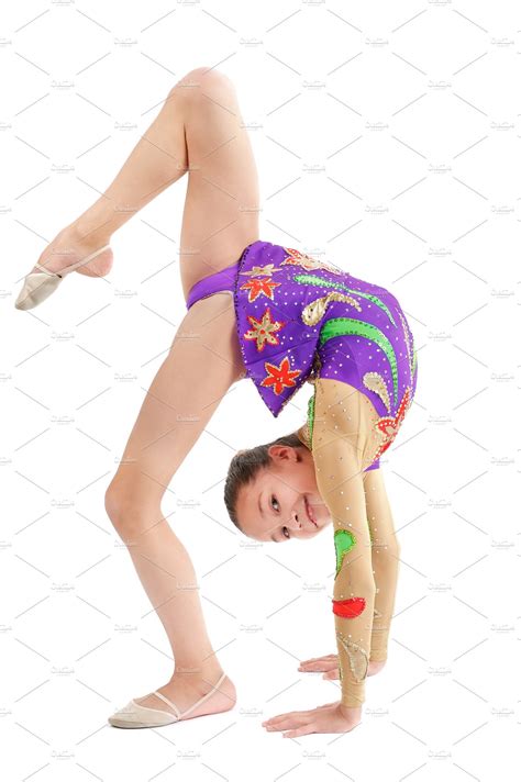 Young Girl Gymnast | High-Quality Sports Stock Photos ~ Creative Market
