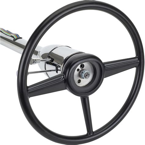 47 54 Chevygmc Truck 15 Inch Steering Wheel Black