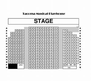 Seating Chart Tmp Tacoma Musical Playhouse