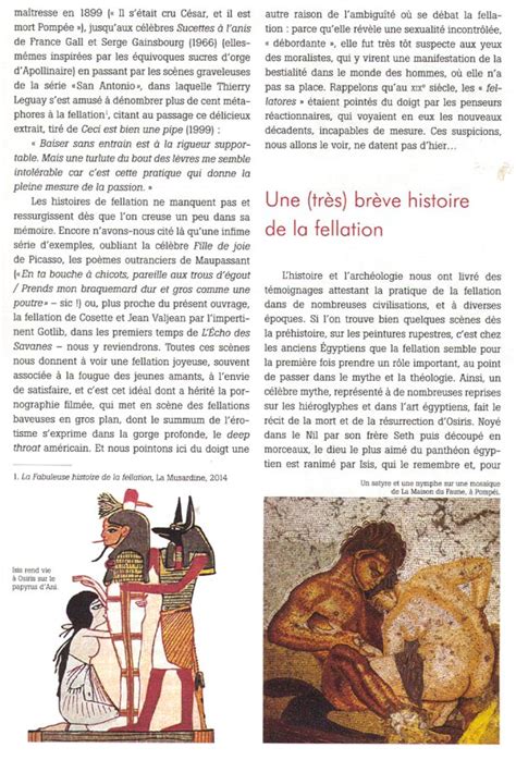Anthologie De La Fellation En Bd Sceneario