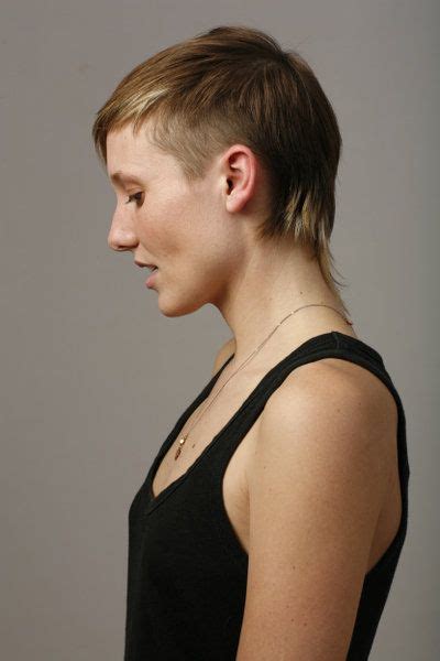 This One Is Bordering On Rat Tail Edgy Short Hair Mom Hairstyles