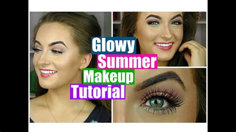 Quick And Easy Glowy Bronze Summer Makeup Tutorial Sedona Lace