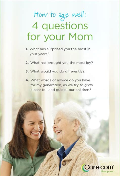 6 Questions To Ask Mom While You Still Can Mom Lessons Mom