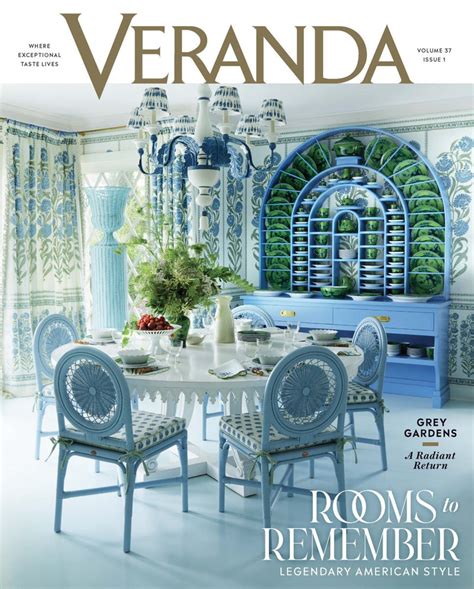 Veranda Magazine Subscriptionhome And Gardenhome And Living Mag