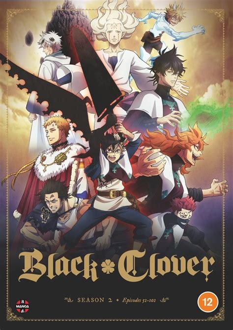 Black Clover Complete Series Dvd Boxset Episodes 1 170 English Dub