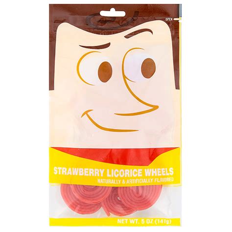Disney Parks Candy Toy Story Woody Strawberry Licorice Wheels 5