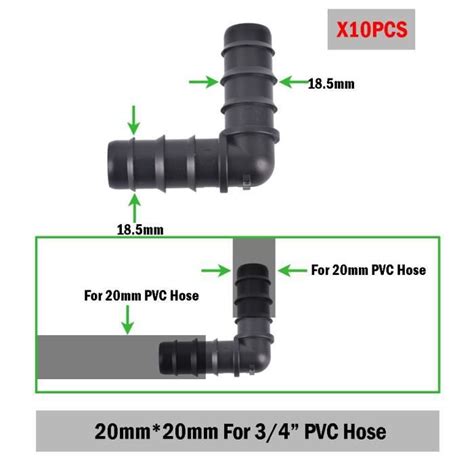 Kit Complet D Arrosage G Coude Barbel Avec Connecteur Degr S Pour