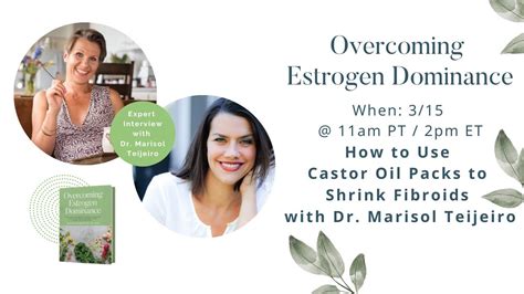 How To Apply Castor Oil Packs To Shrink Fibroids With Dr Marisol