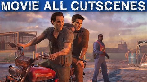 Uncharted 4 All Cutscenes Movie Cinematic W Boss Fight Ending A Thief