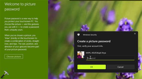 How To Setup Picture Password In Windows 11