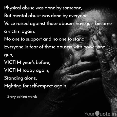 Physical Abuse Was Done B Quotes And Writings By Sandee