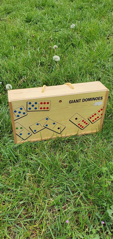 Giant Wooden Dominoes Thurrock Play Network