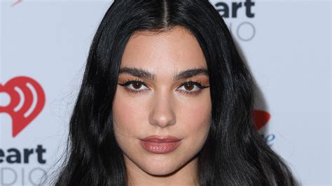 How Can Dua Lipa Even See With Bangs This Long — See The Photos Allure