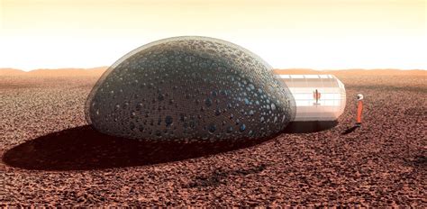 Colonizing Mars With 3d Printed Sfero Habitats Made From Local