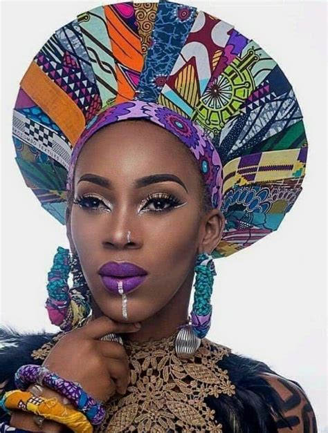 Vibrant African Hats African Head Dress African Hair Wrap