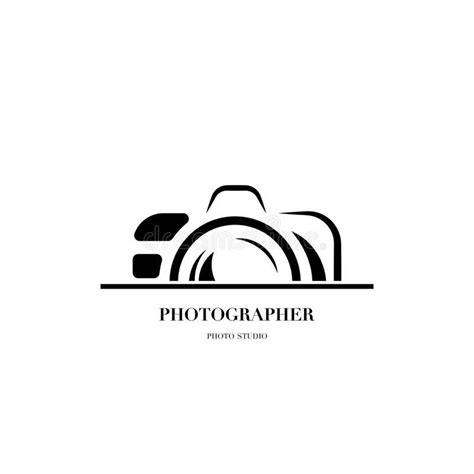 Abstract Camera Logo Vector Design Template For Professional Pho