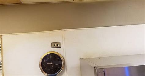 smoke detector at work right above the place a fire is most likely to happen imgur