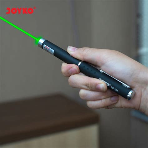 Jual Joyko Laser Pointer Green Penunjuk Laser Warna Hijau Lp 101