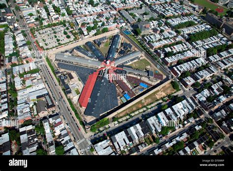 Aerial Of The Eastern State Penitentiary Philadelphia Pennsylvania