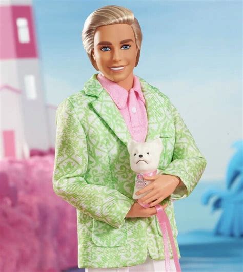 Hpk06 Sugar’s Daddy Ken From Barbie The Movie Nrfb In Shipper Doll Peddlar