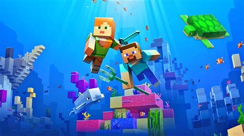 Minecraft Pe 15 Trailer Minecraft Pocket Edition Aquatic Update