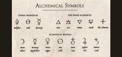 14 Símbolos Utilizados En La Alquimia Y Su Significado